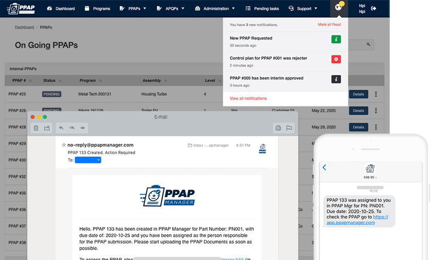 PPAP Manager | Manage your PPAP / APQP processes